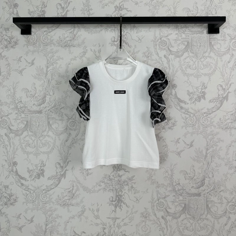 Miu Miu T-Shirts ModernLook 156217