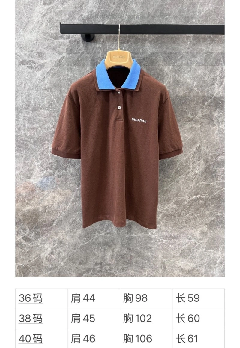 Miu Miu T-Shirts Lightweight 156210