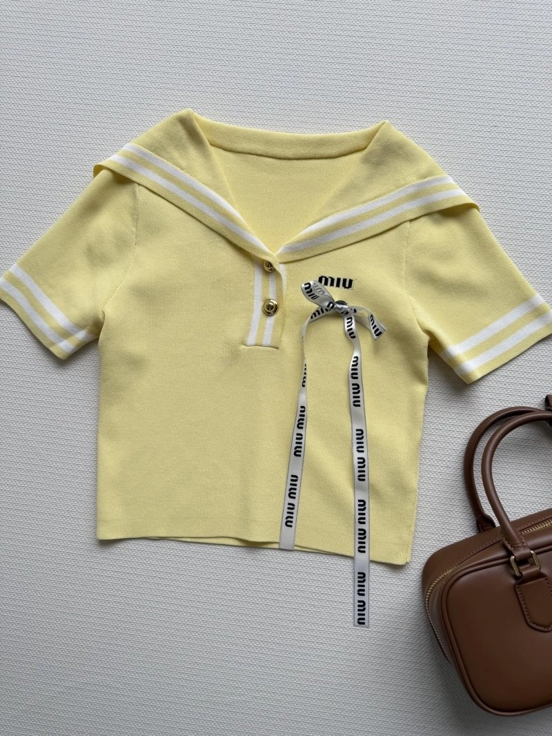 Breathable Miu Miu T-Shirts 156187