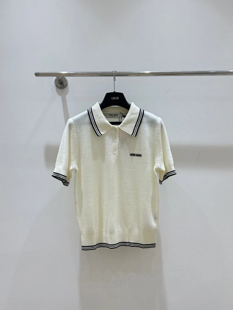 Breathable Miu Miu T-Shirts 156191