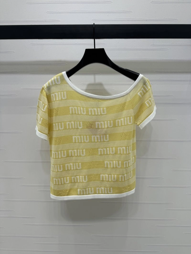 Miu Miu T-Shirts EasyMatch 156259
