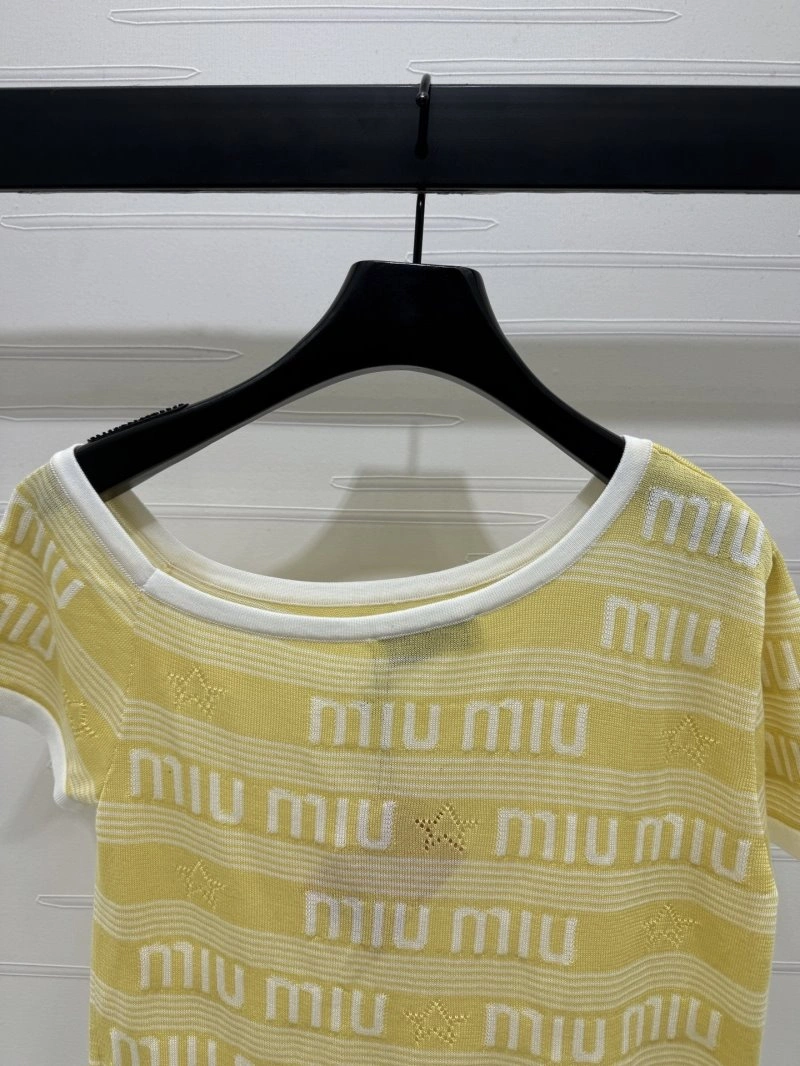 Miu Miu T-Shirts EasyMatch 156259