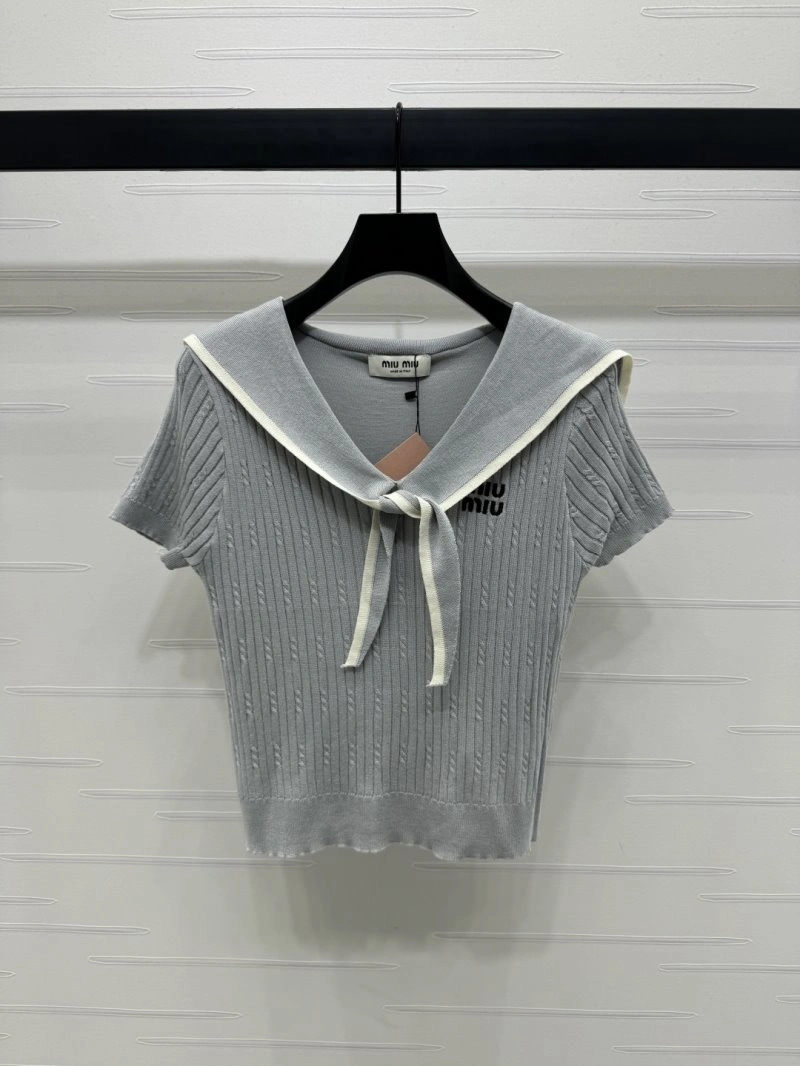 Miu Miu T-Shirts QuickDry 156171