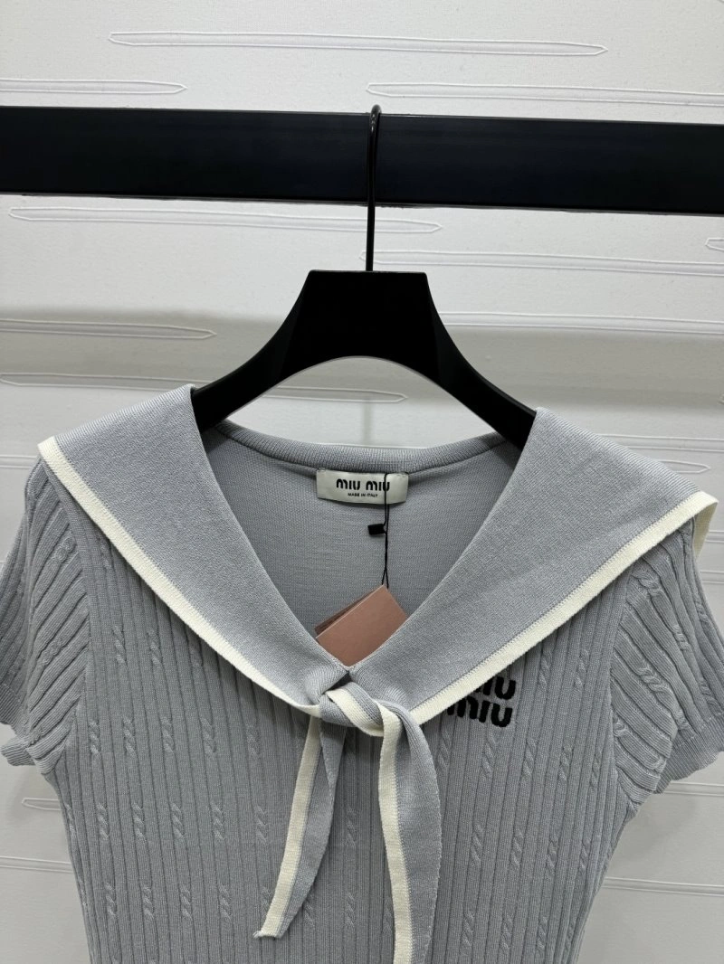 Miu Miu T-Shirts QuickDry 156171