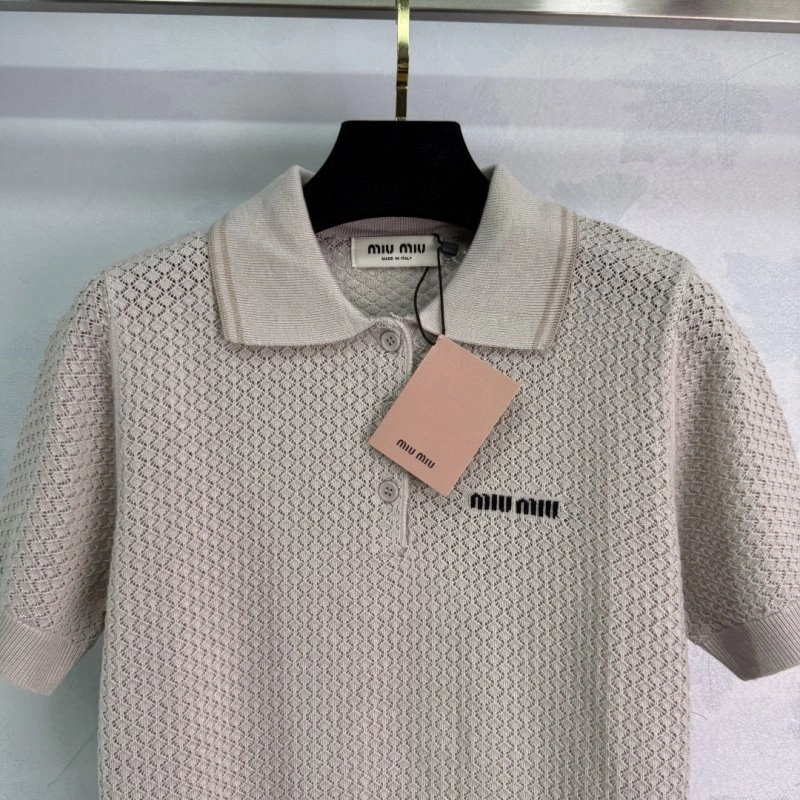 Miu Miu T-Shirts TimelessDesign 156146