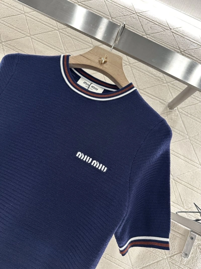Breathable Miu Miu T-Shirts 156208