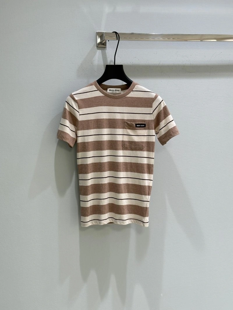 Miu Miu T-Shirts Stylish 156173