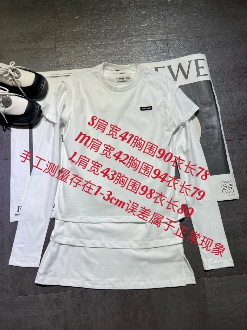 Miu Miu T-Shirts WeatherProof 156138