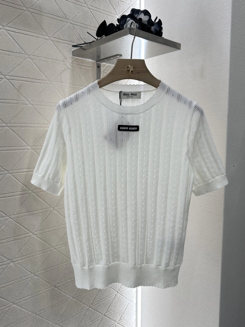 Miu Miu T-Shirts Soft 156122