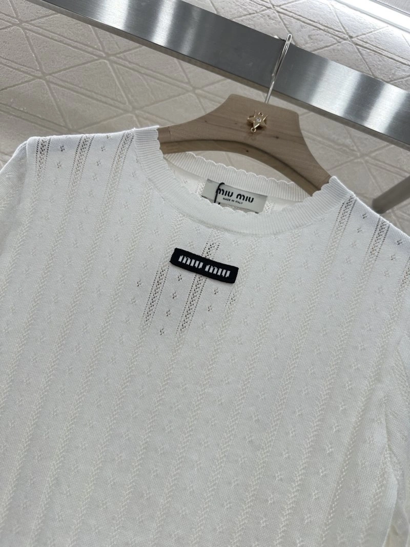 Miu Miu T-Shirts Soft 156122