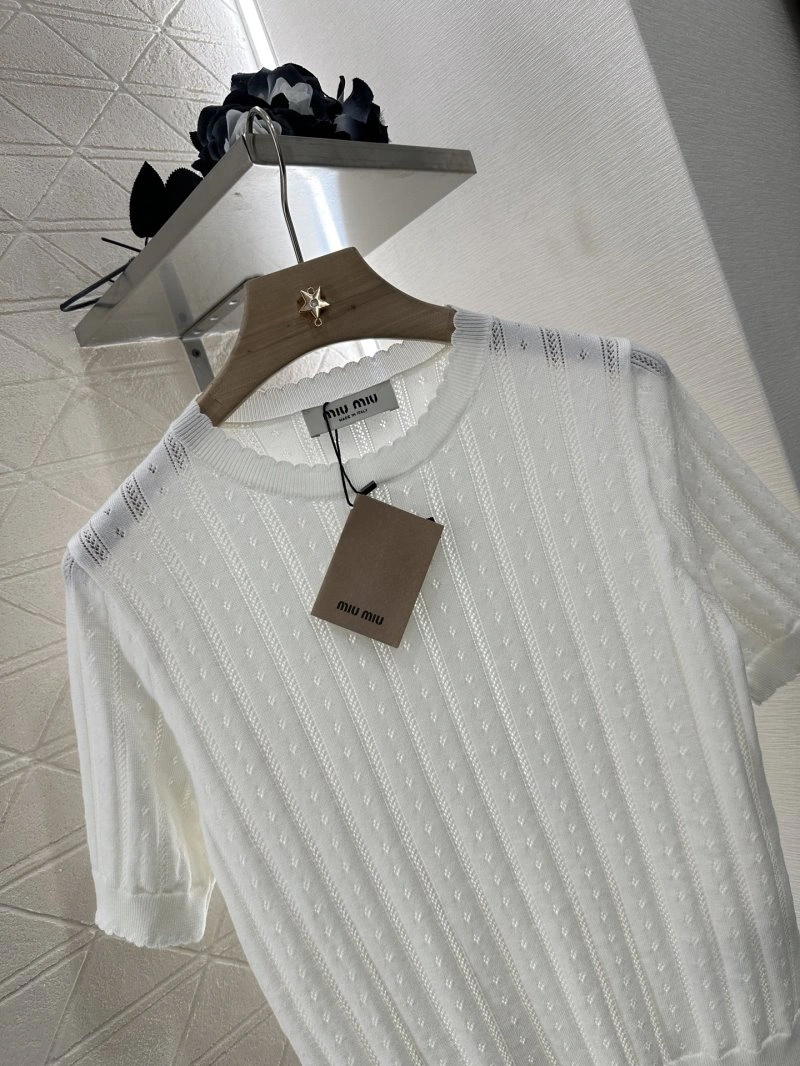 Miu Miu T-Shirts Soft 156122