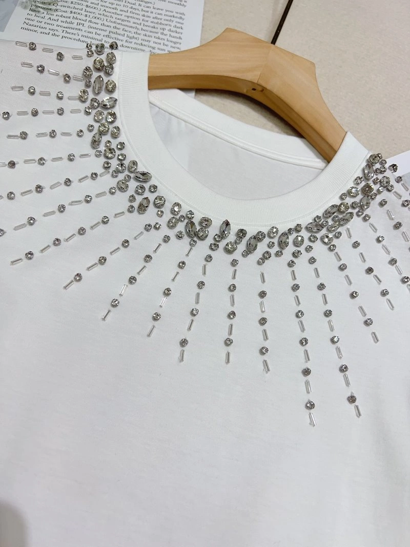 Miu Miu T-Shirts Elegant 156116