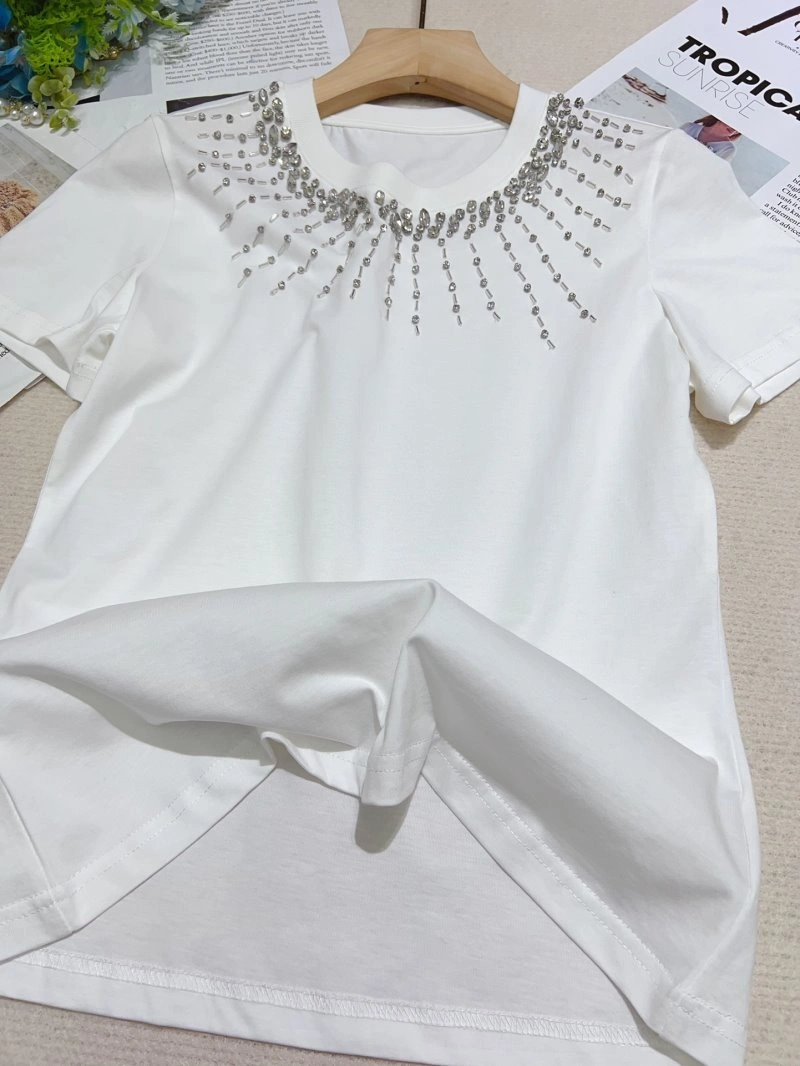 Miu Miu T-Shirts Elegant 156116