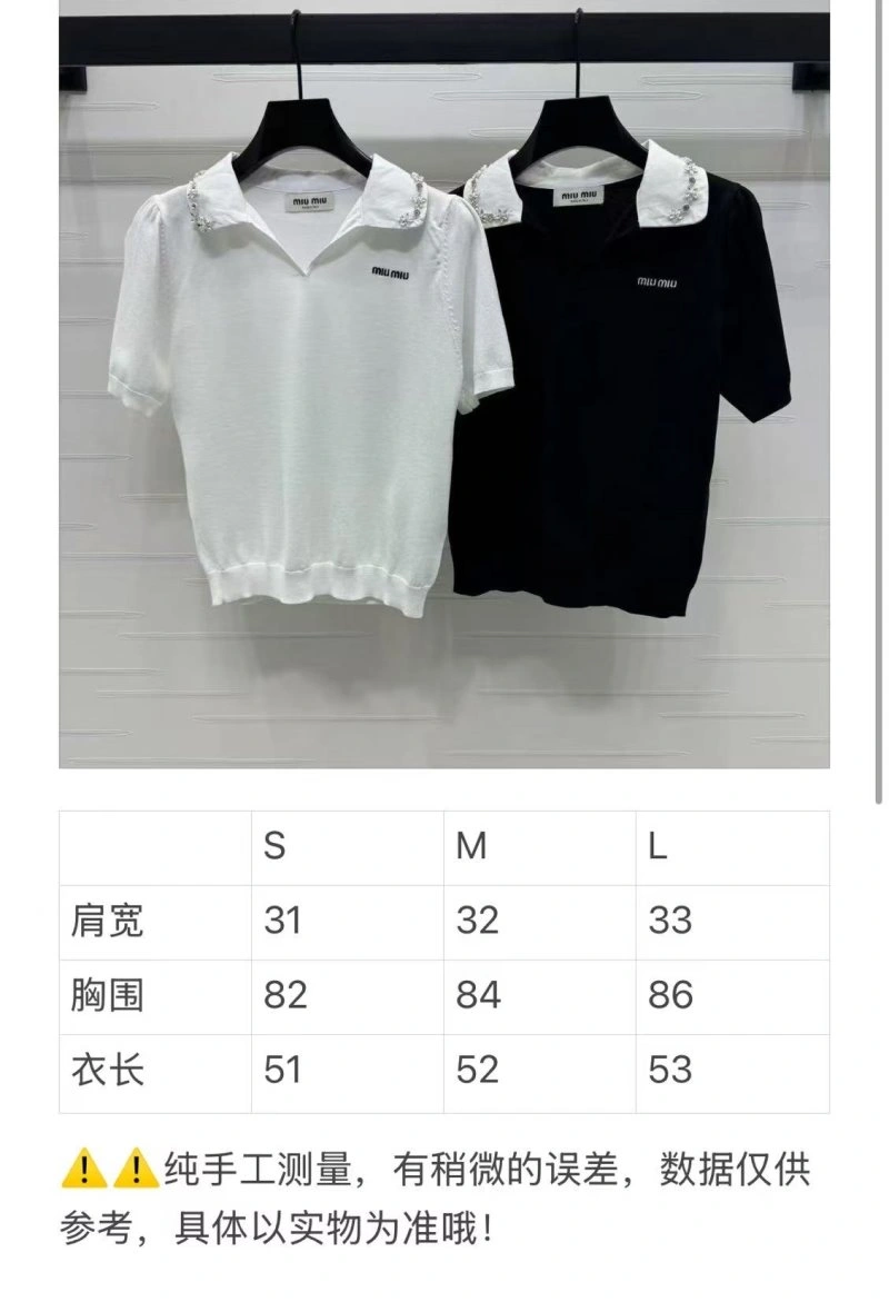 Miu Miu T-Shirts Soft 156107