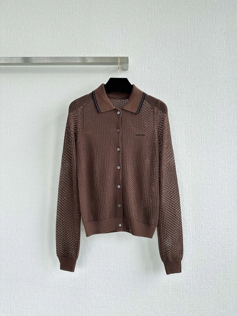 Miu Miu T-Shirts Breathable 156076