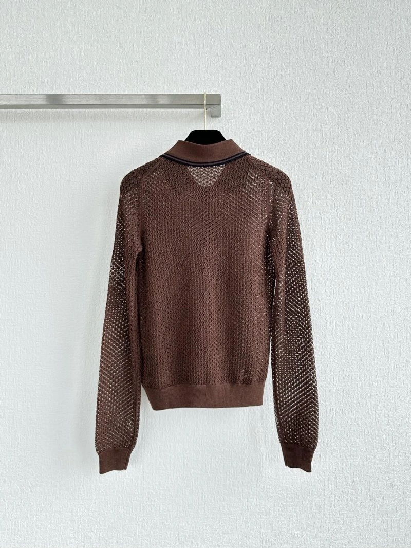 Miu Miu T-Shirts Breathable 156076