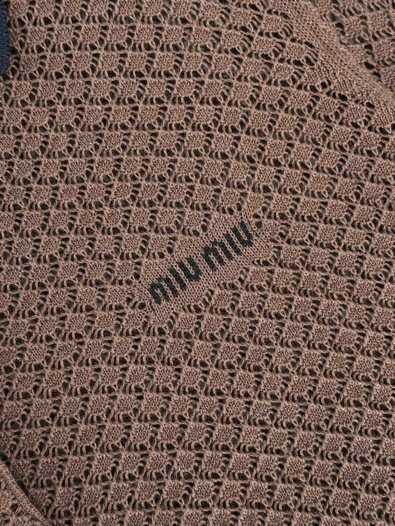 Miu Miu T-Shirts Breathable 156076