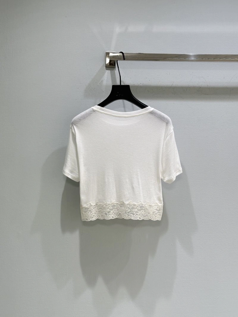 Miu Miu T-Shirts Durable 156075
