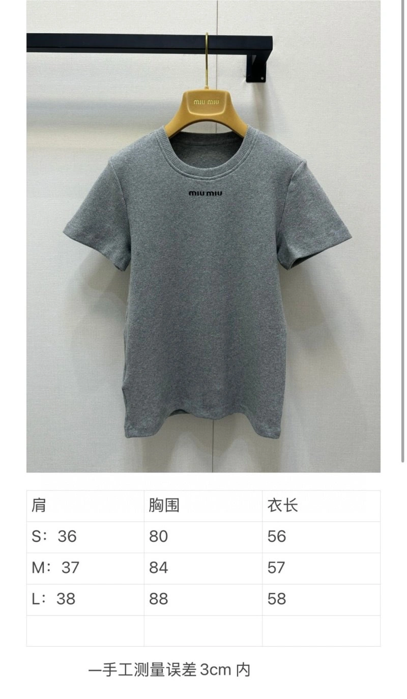 Miu Miu T-Shirts Original 148630