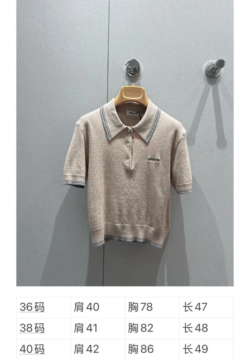 Miu Miu T-Shirts EasyMatch 148624