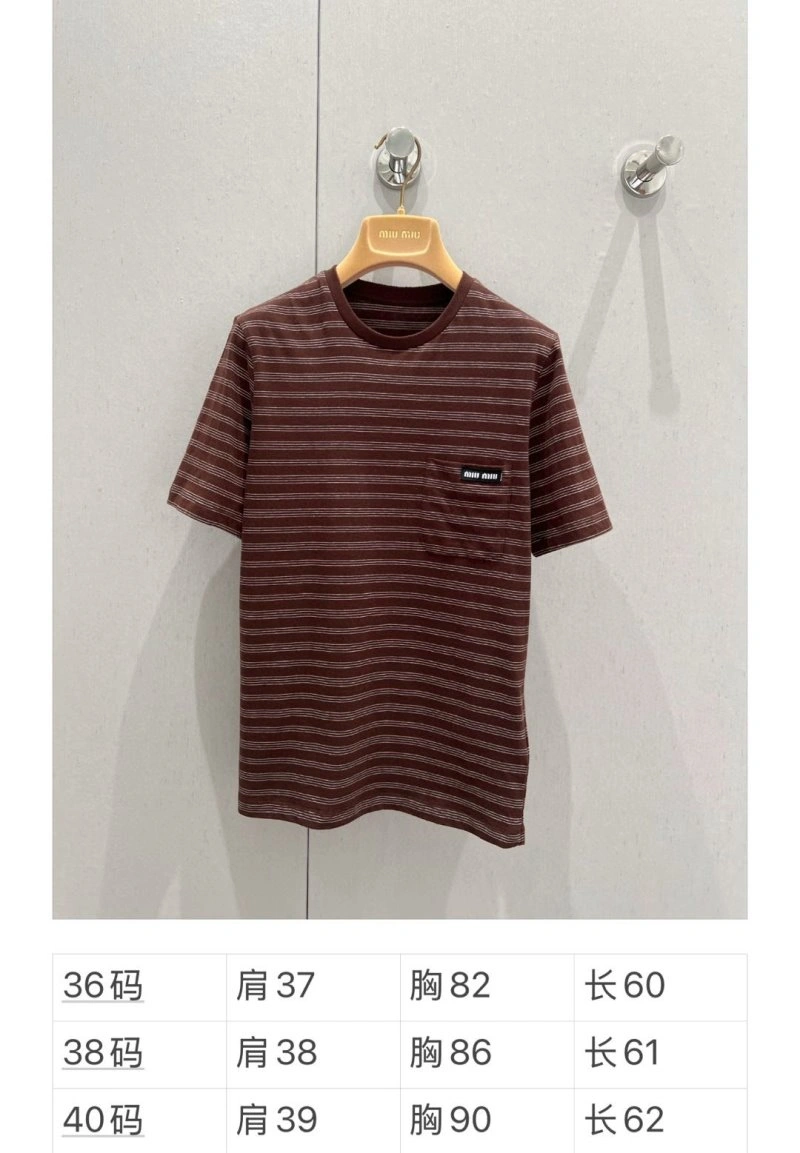 Chic Miu Miu T-Shirts 148623