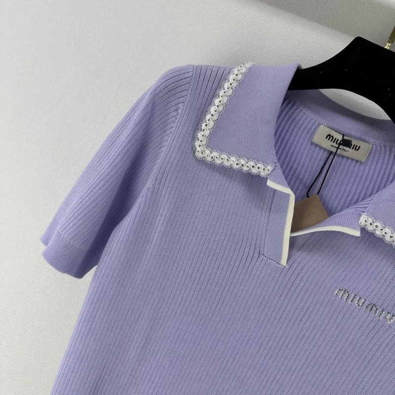 RelaxedFit Miu Miu T-Shirts 148587