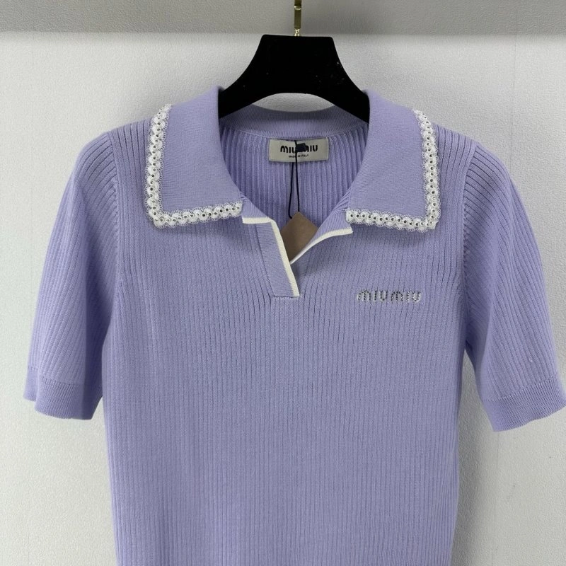 RelaxedFit Miu Miu T-Shirts 148587
