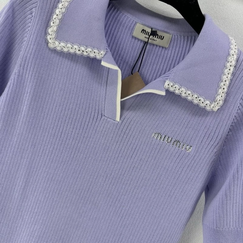 RelaxedFit Miu Miu T-Shirts 148587