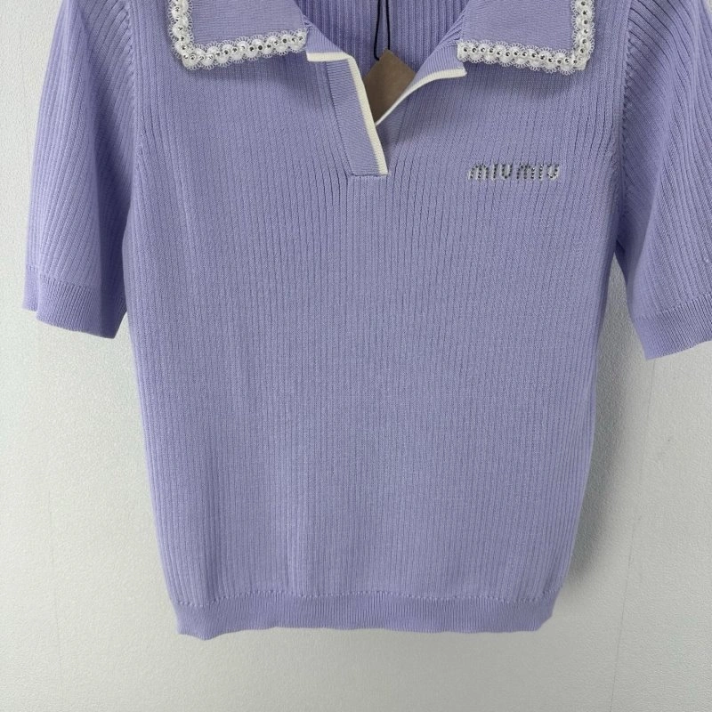 RelaxedFit Miu Miu T-Shirts 148587