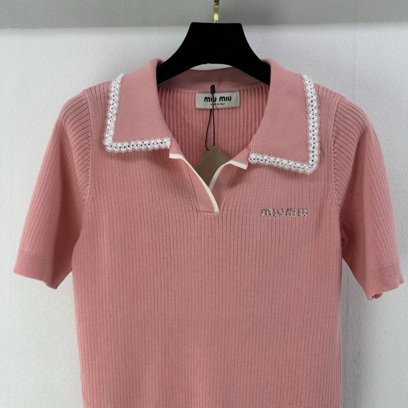 Miu Miu T-Shirts Comfortable 148596