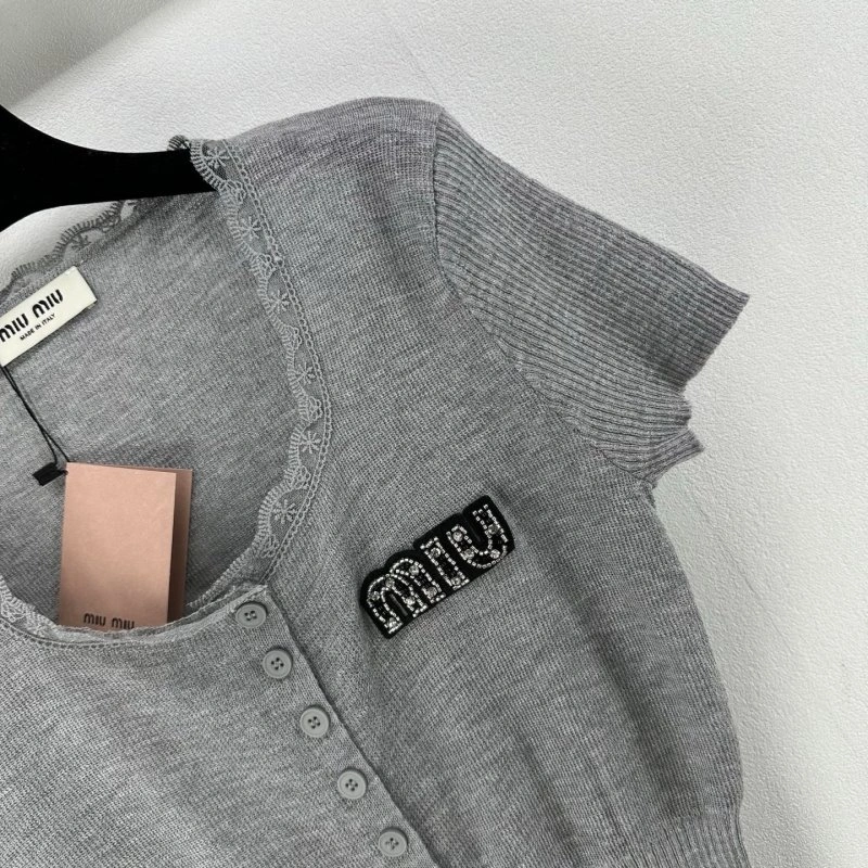 Miu Miu T-Shirts Durable 148588