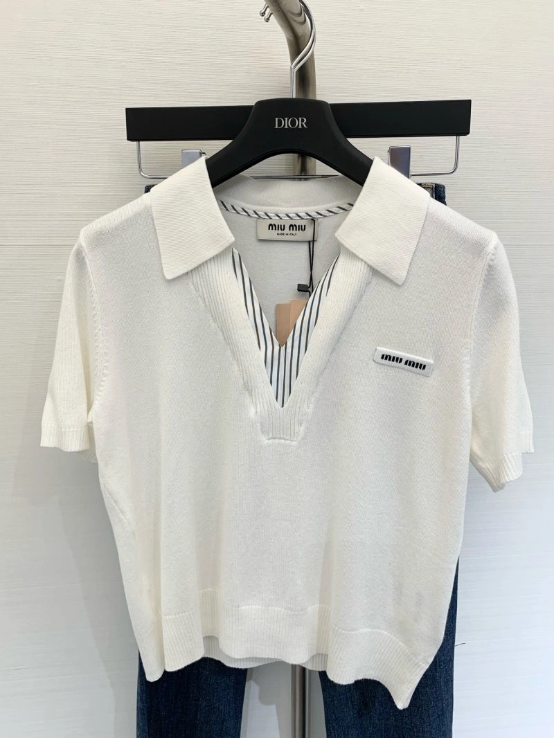 Miu Miu T-Shirts Classic 148583