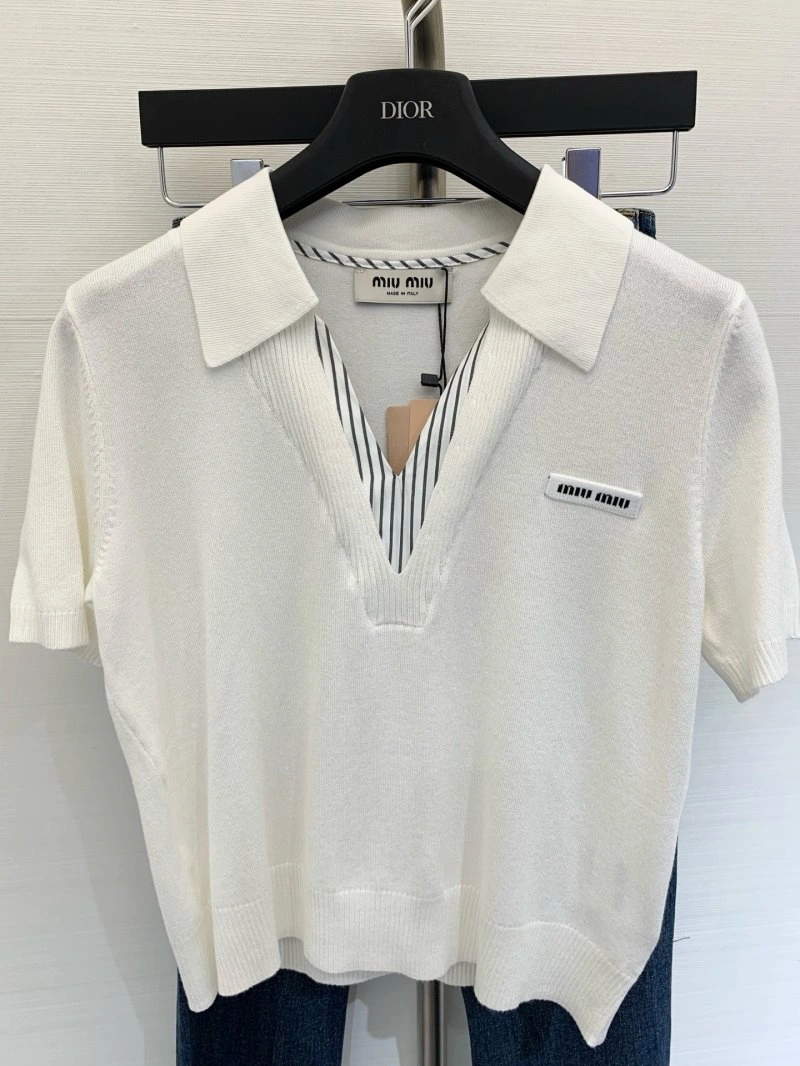 Miu Miu T-Shirts Classic 148583