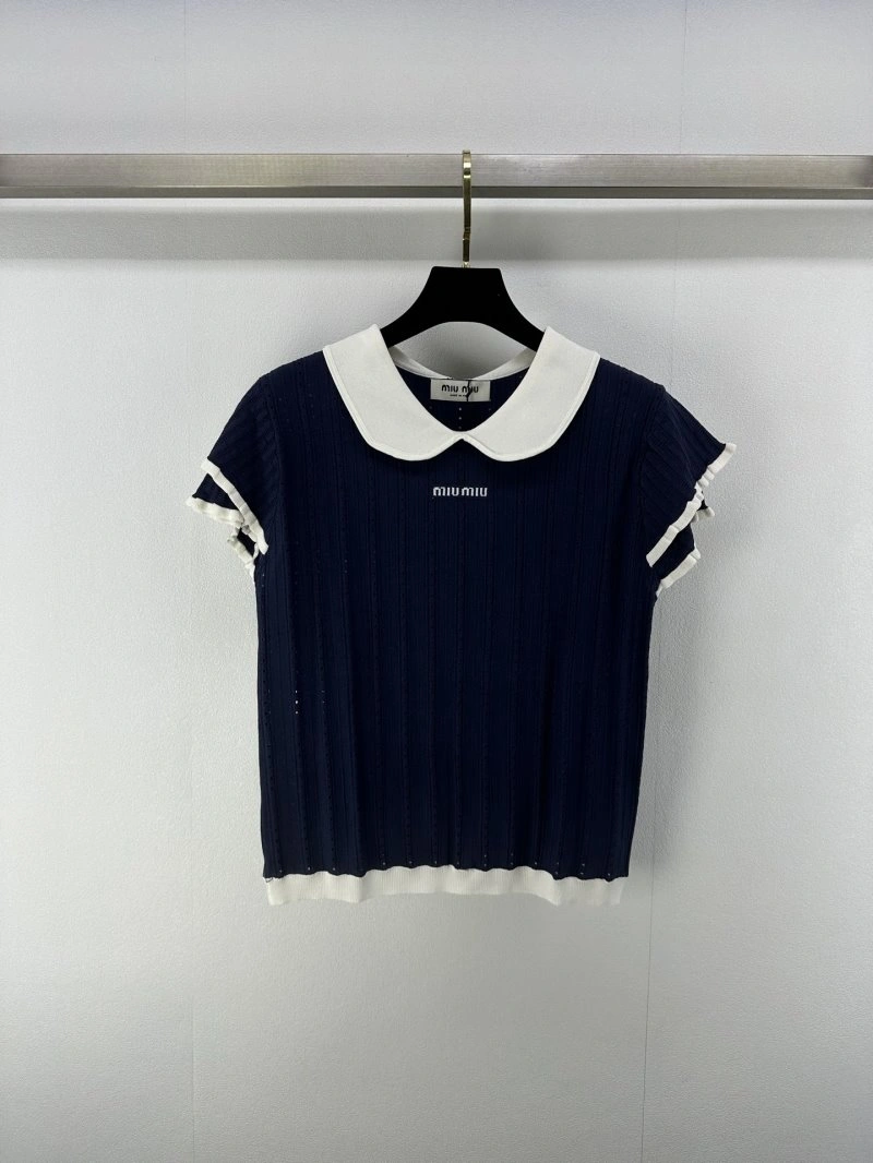 Miu Miu T-Shirts Durable 148571