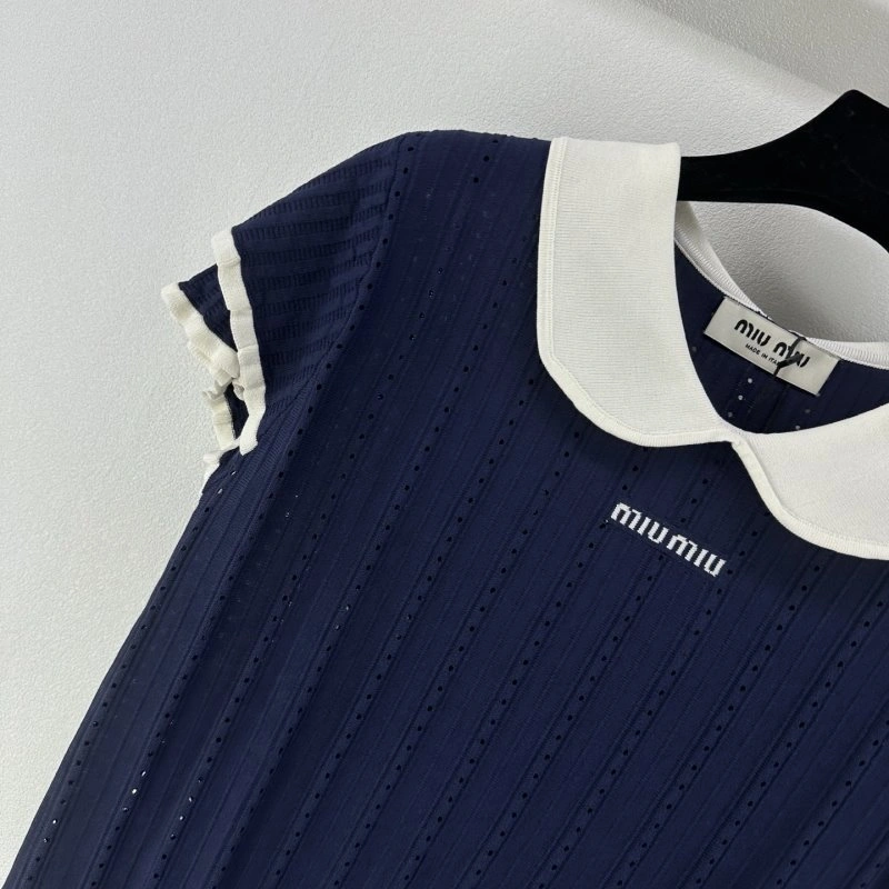 Miu Miu T-Shirts Durable 148571