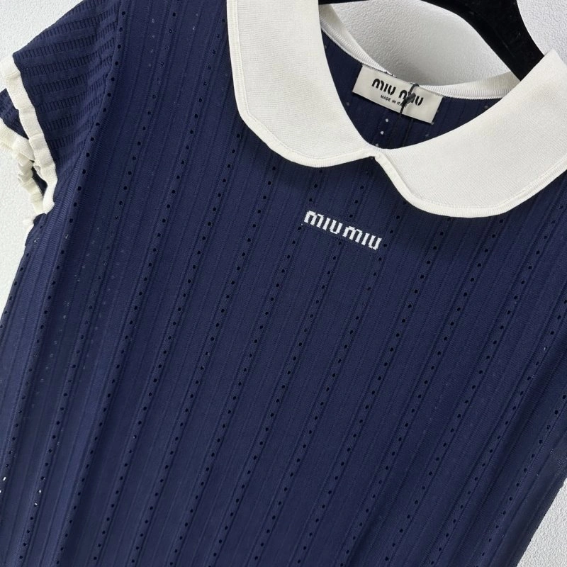 Miu Miu T-Shirts Durable 148571