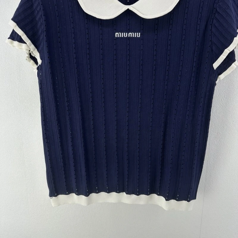 Miu Miu T-Shirts Durable 148571