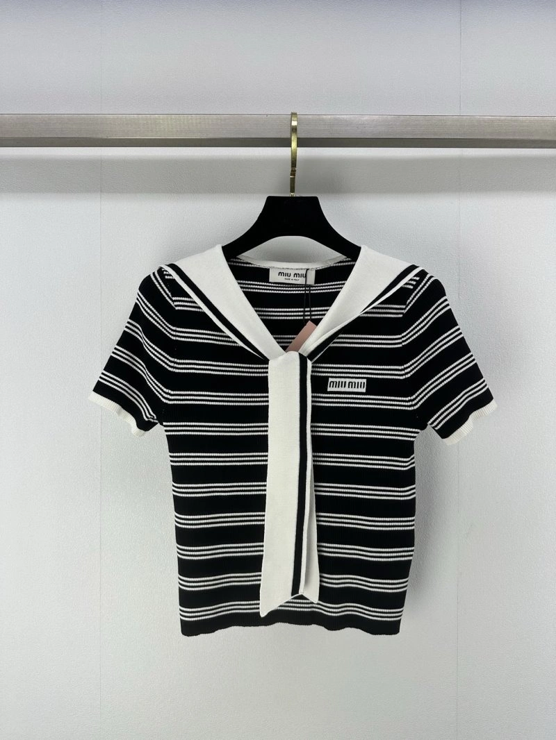 Miu Miu T-Shirts Durable 148567