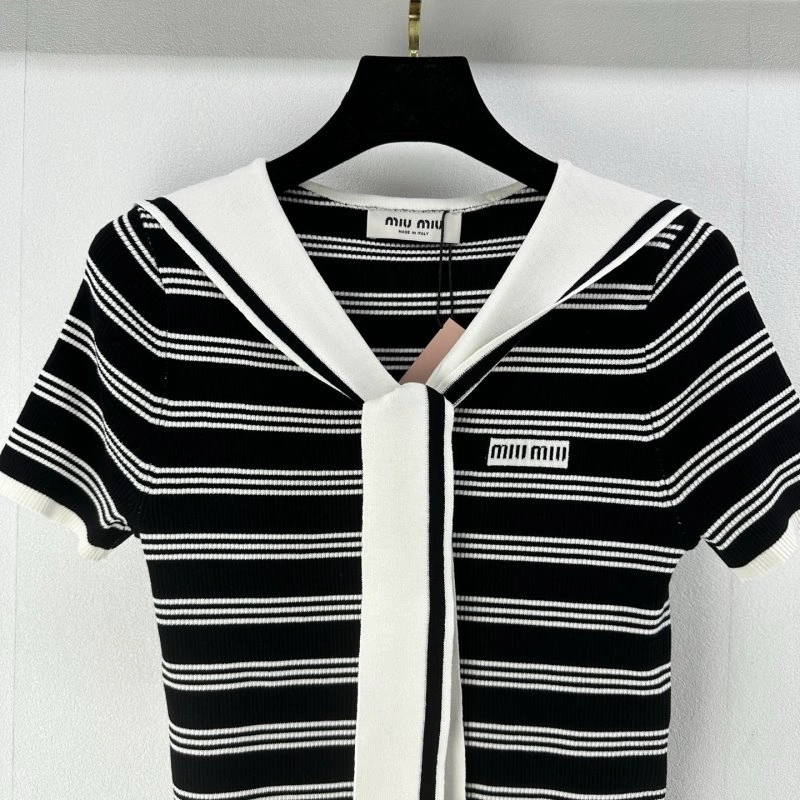 Miu Miu T-Shirts Durable 148567