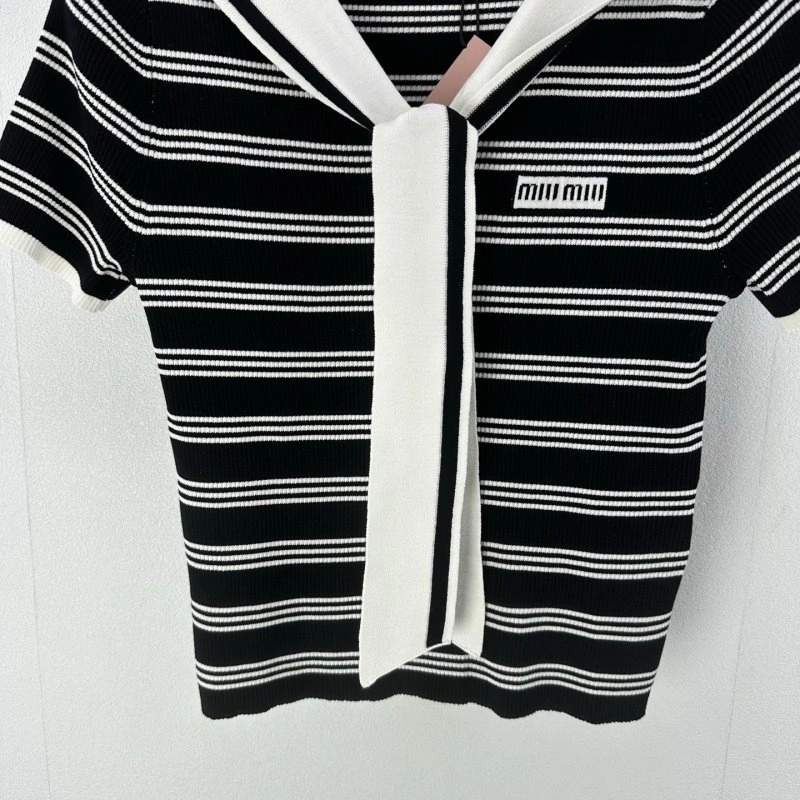 Miu Miu T-Shirts Durable 148567