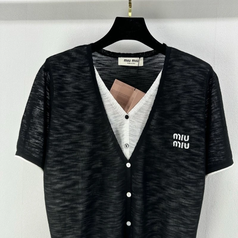 Miu Miu T-Shirts SoftTouch 148550