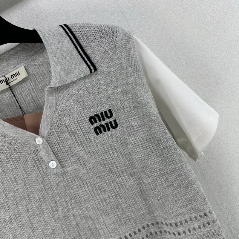 Miu Miu T-Shirts Stylish 148557
