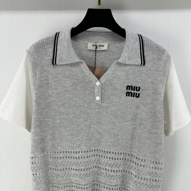 Miu Miu T-Shirts Stylish 148557