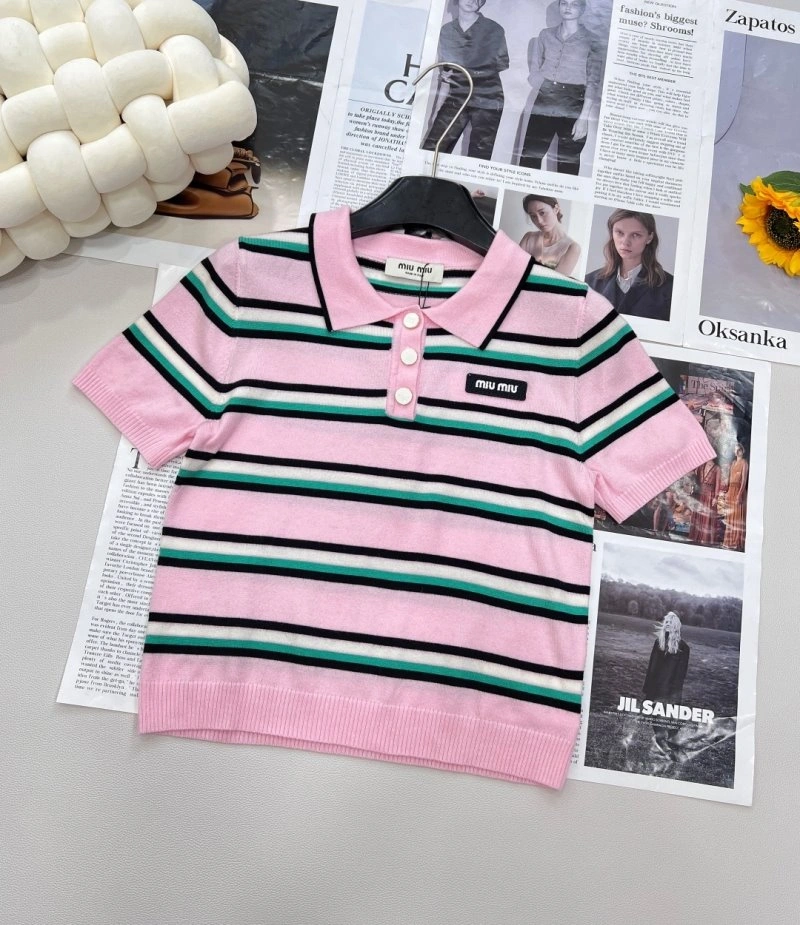 Miu Miu T-Shirts Vibrant 148548