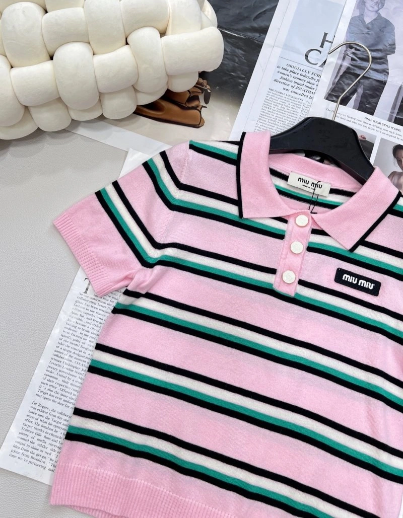 Miu Miu T-Shirts Vibrant 148548