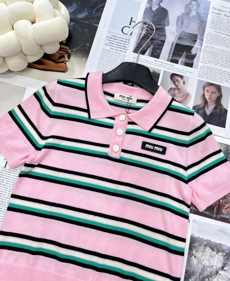 Miu Miu T-Shirts Vibrant 148548