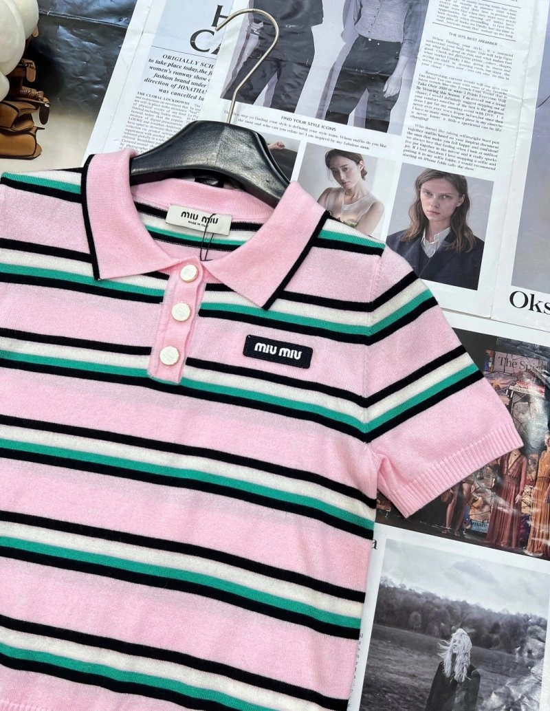 Miu Miu T-Shirts Vibrant 148548