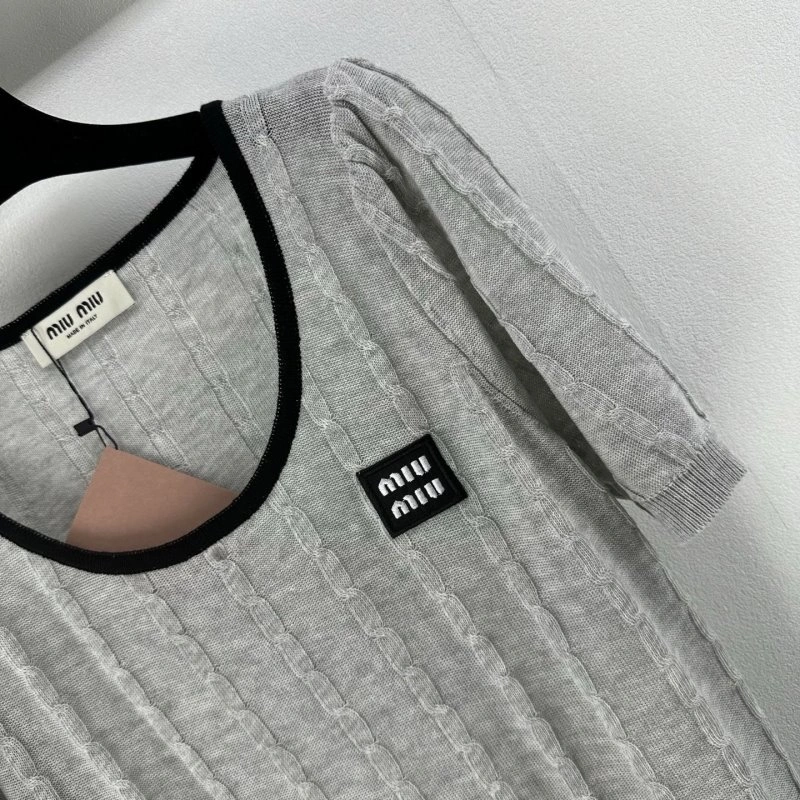 Miu Miu T-Shirts Efficient 148546