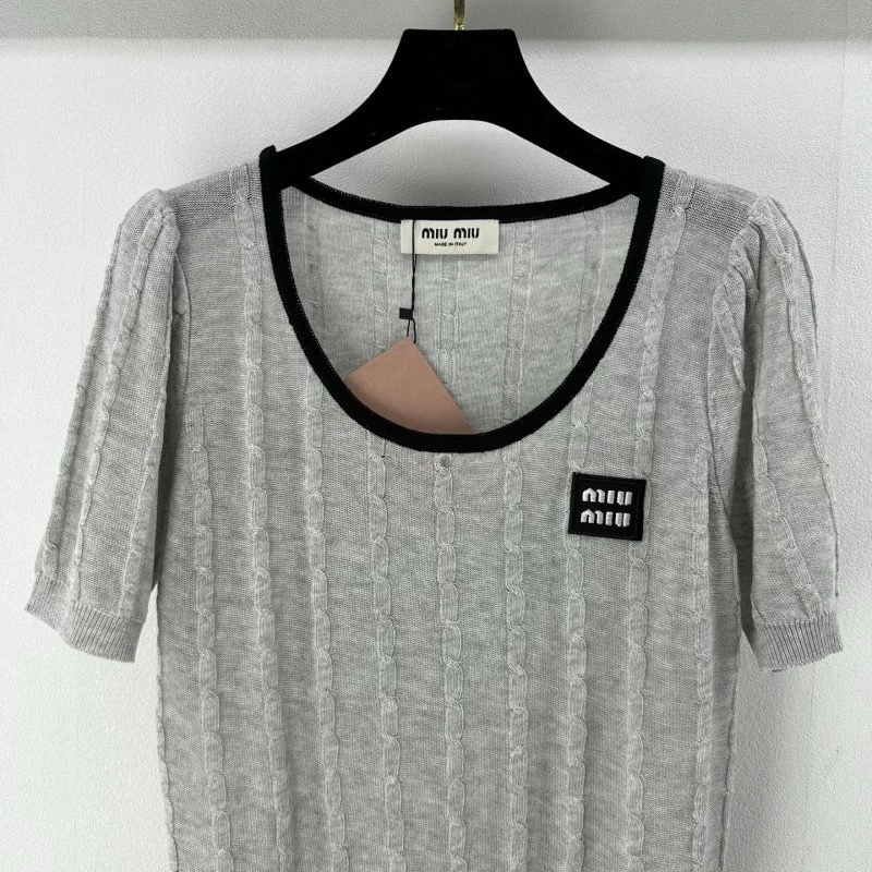 Miu Miu T-Shirts Efficient 148546