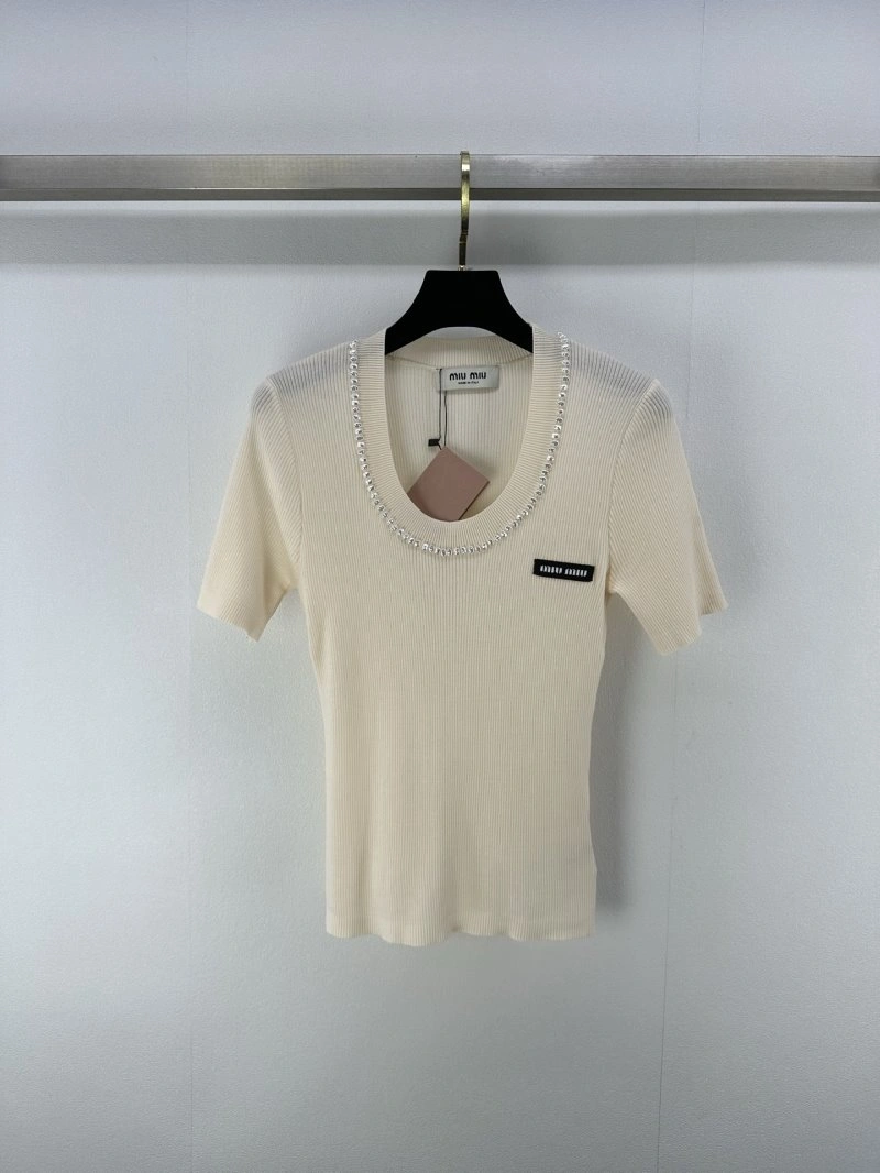 Miu Miu T-Shirts Premium 148553